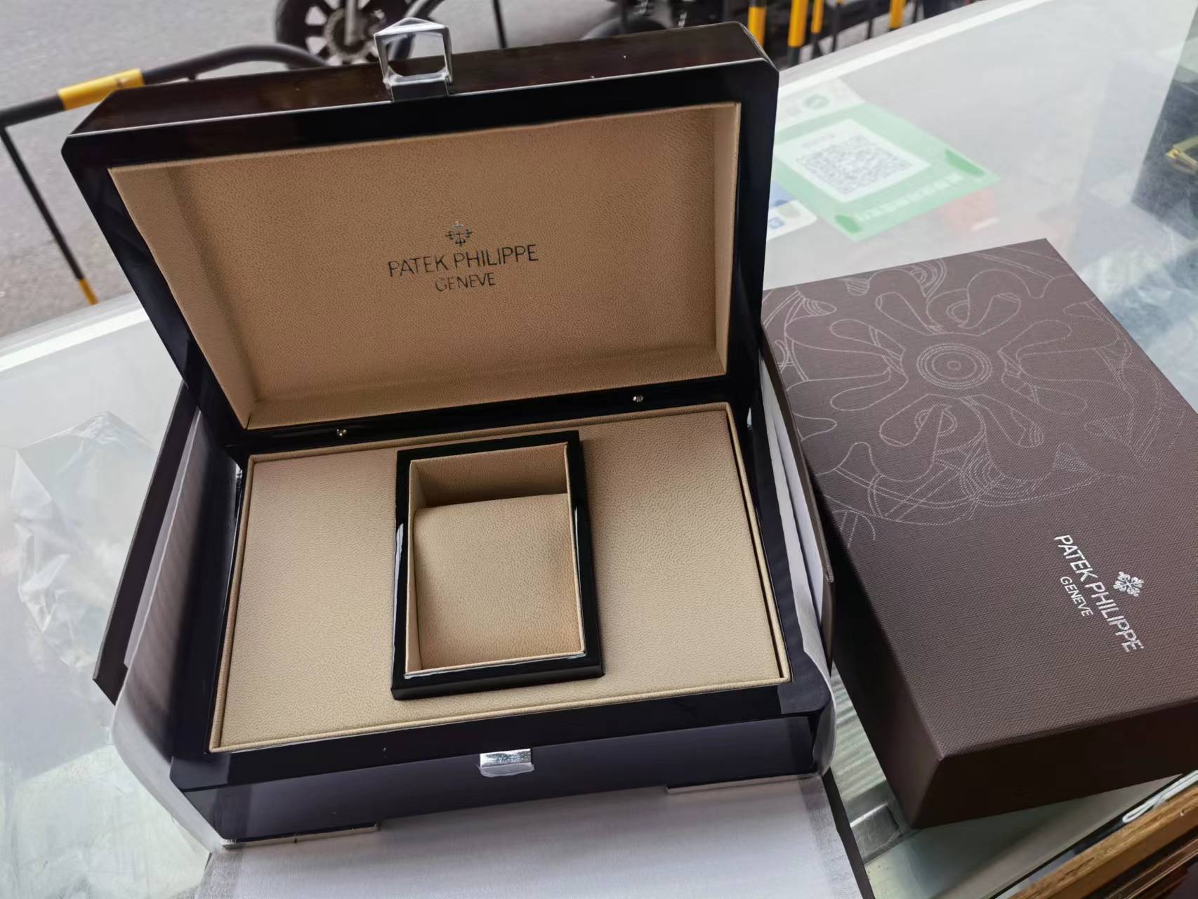 Patek Philippe Original BOX【All Wooden】FULL SET