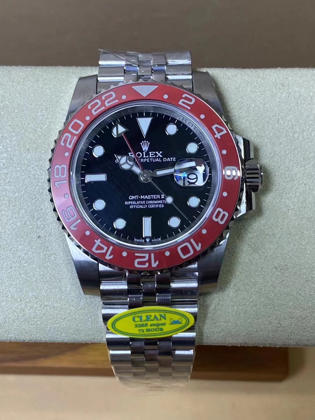 ROLEX GMT-MASTER 2024 RED BEZEL, 40MM