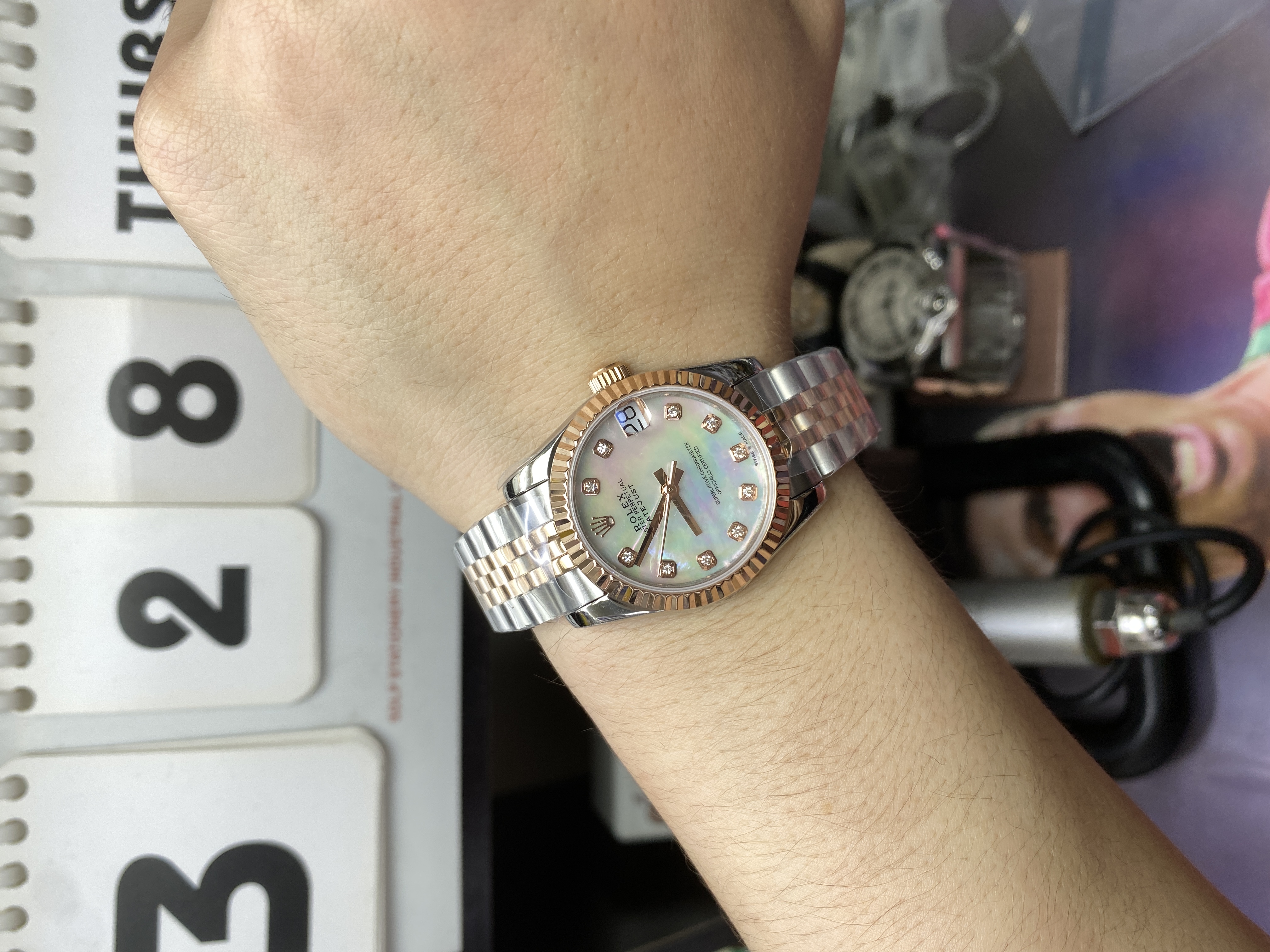 Rolex Lady-Datejust Series Watch Model M279171-0013 Watch 28mm