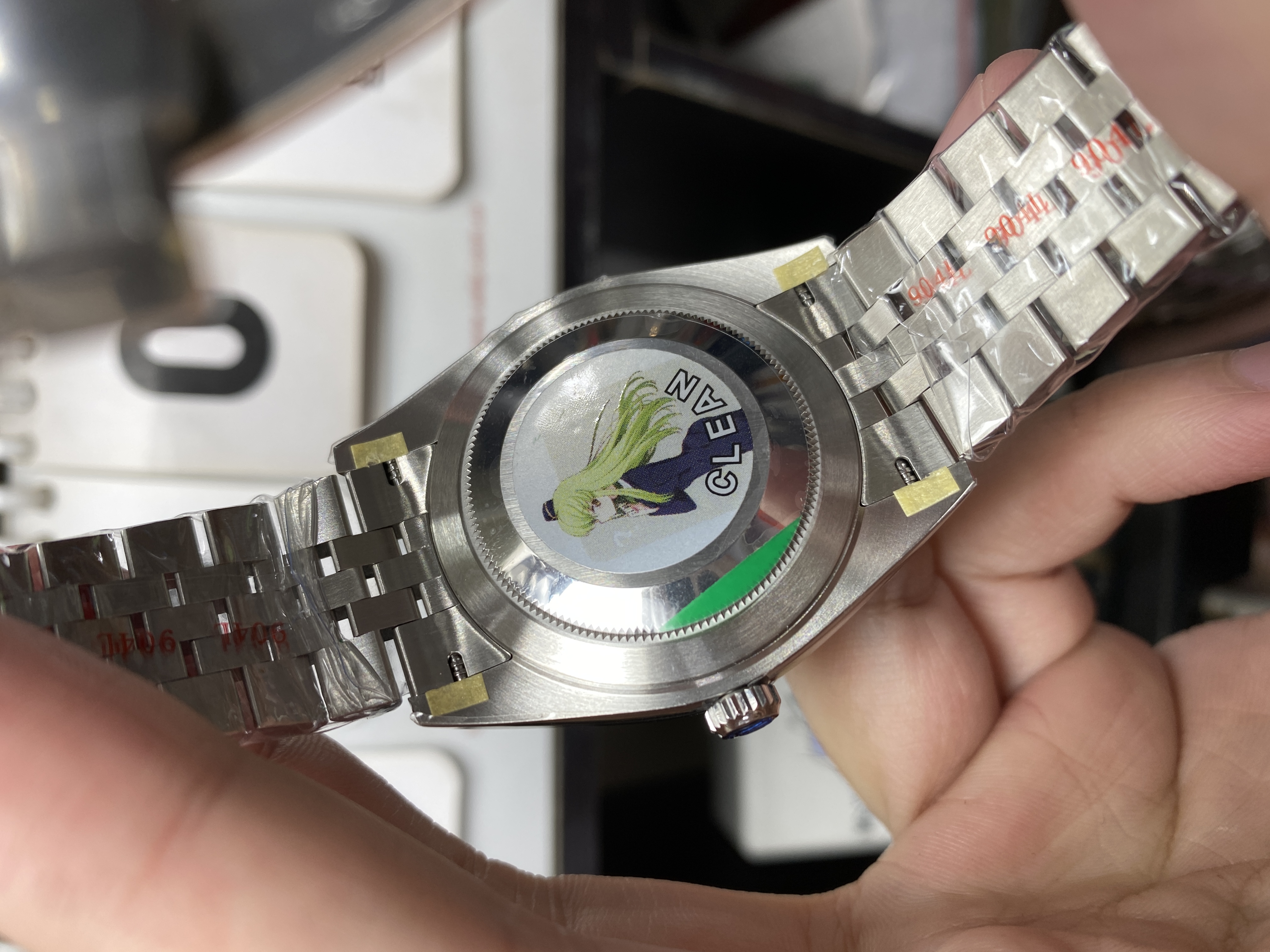 Rolex Datejust Series Watch Model M126334-0032 (Wave Blue Dial) 41mm