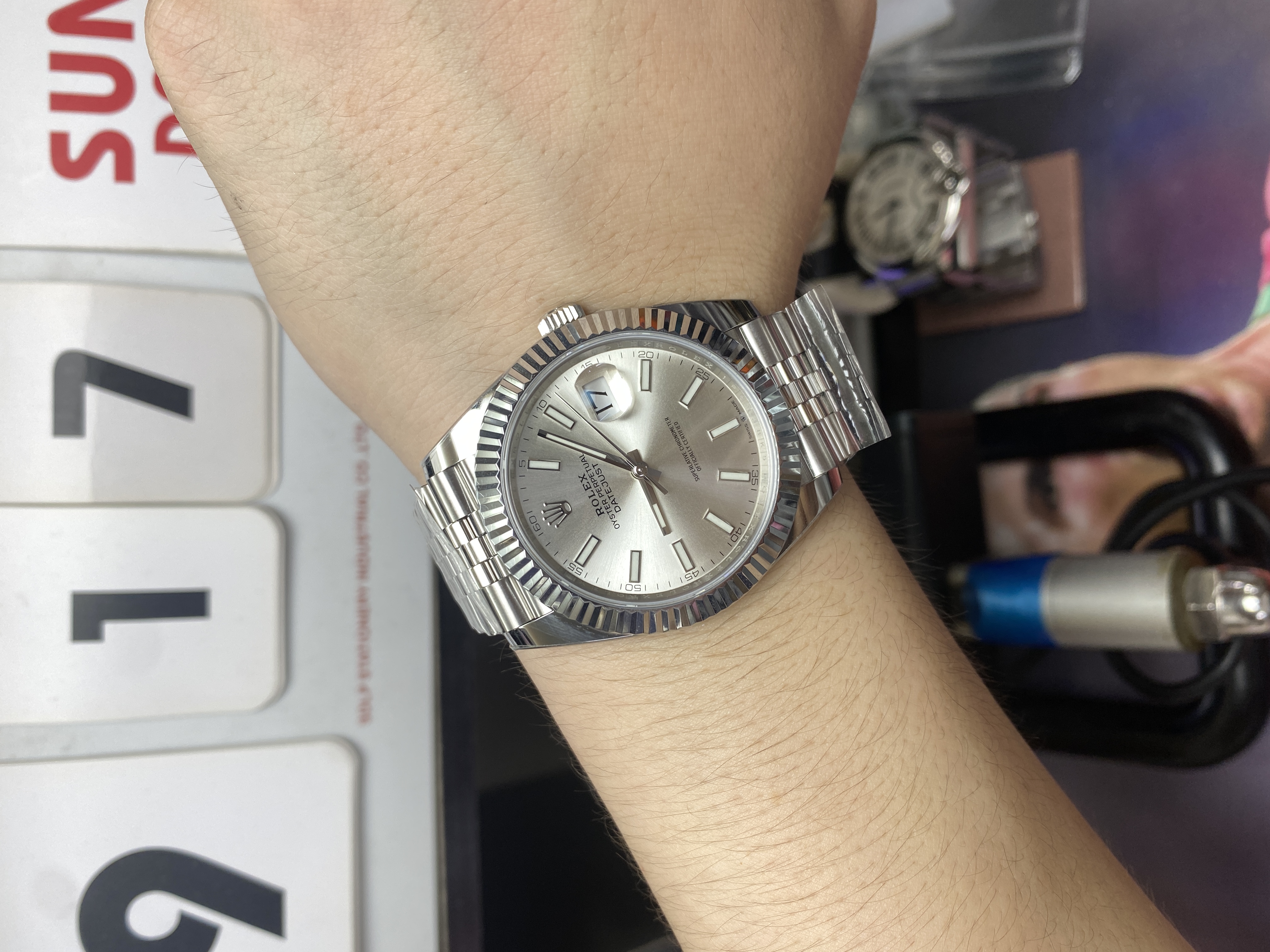 Rolex Datejust Series Watch Model M126334-0004 41mm