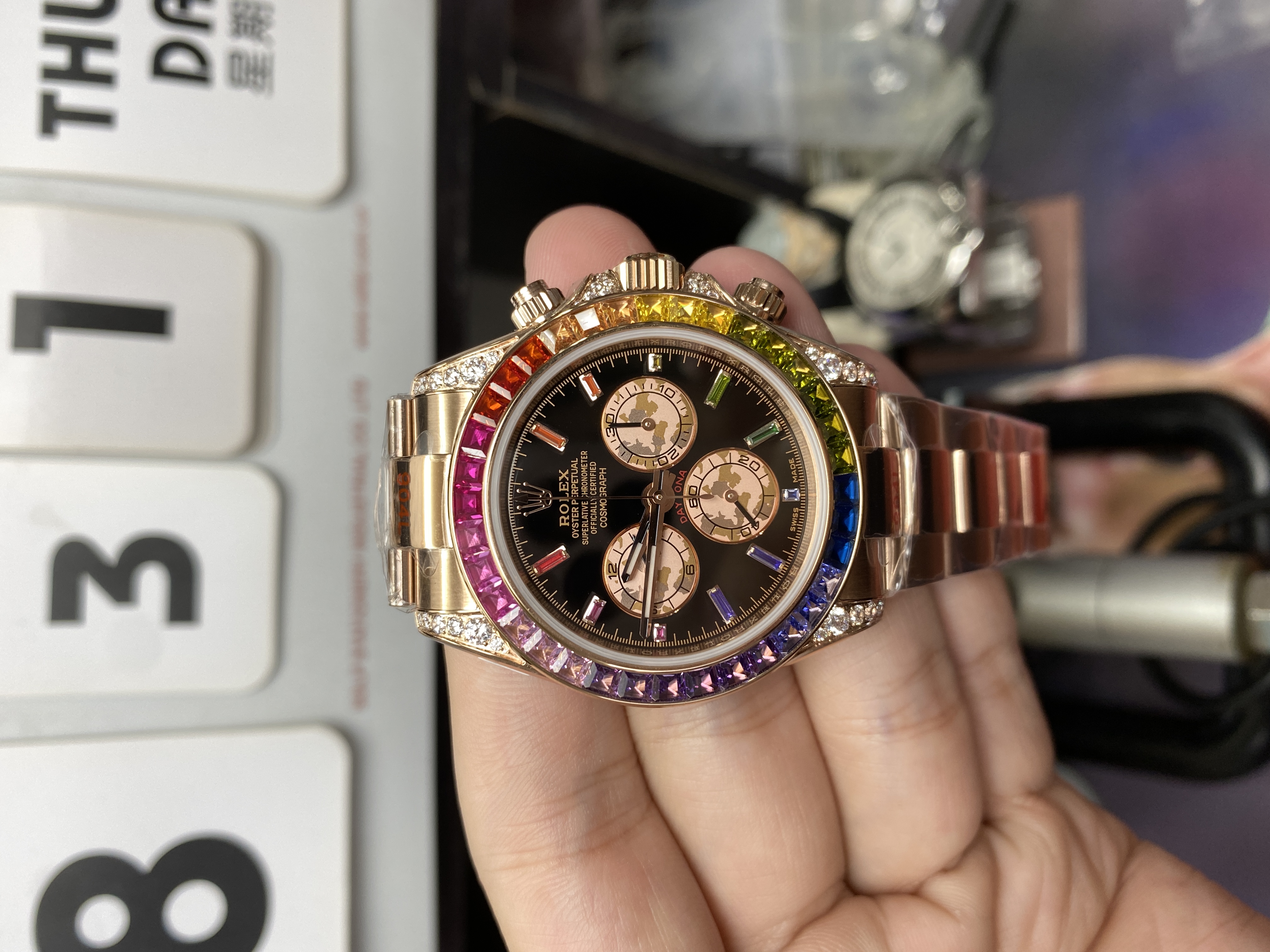 Rolex Cosmograph Daytona Series Watch Model 116595 RBOW 40mm