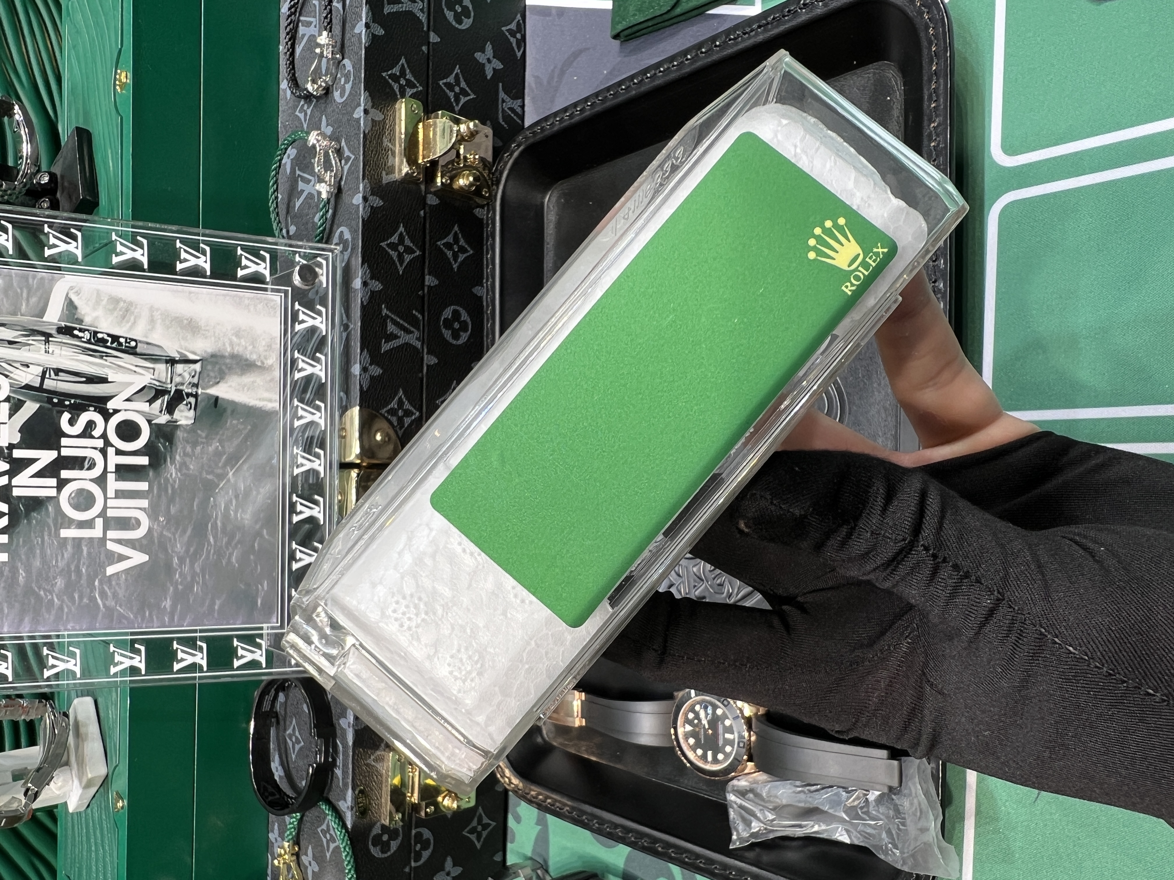 BOX Rolex Original Acrylic Protective Storage BOX - Australian Version