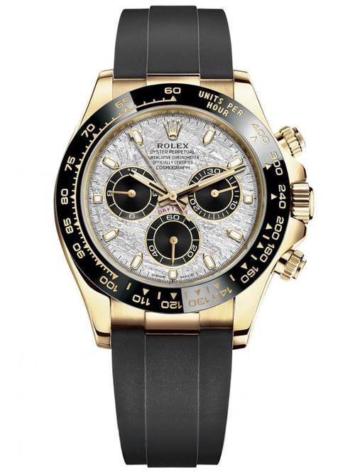 Rolex Cosmograph Daytona watch, model m116518ln-0076 40mm size.